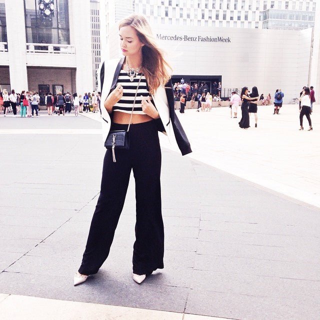 LULU FROST ON THE STREETS OF NEW YORK FASHION WEEK