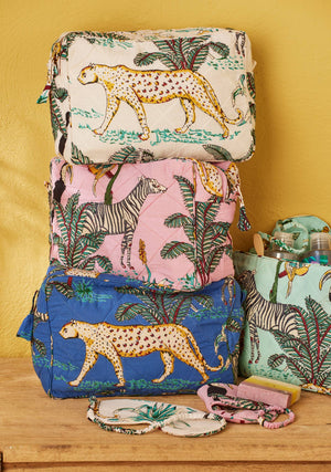 Jungle Print Wash Bag