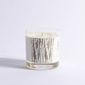 White Birch - Medium Glass - Just Bee Candle