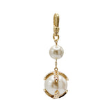 Plaza Caged Pearl Drop Charm