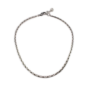 Plaza Bond Chain Necklace Base - Silver