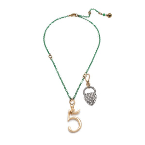 Plaza Rubberized Color Coated Chain Necklace Set