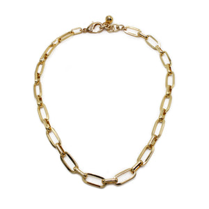 Plaza Mama Link Goldplated Brass Necklace Base