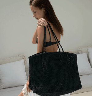 Clipa (XXL) Raffia Beach Tote Bag