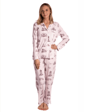 Oyster and Arrow - Gold Coast Women's Pajama Set
