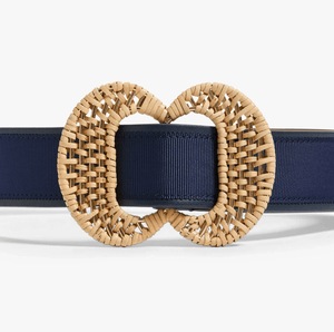 Pamela Munson Navy blue Buckle-Up Belt