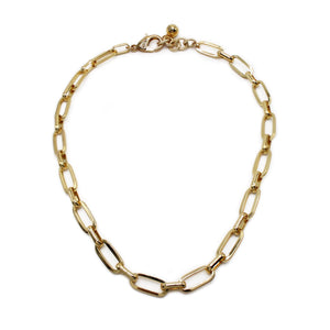 Plaza Mama Link Goldplated Brass Necklace Base