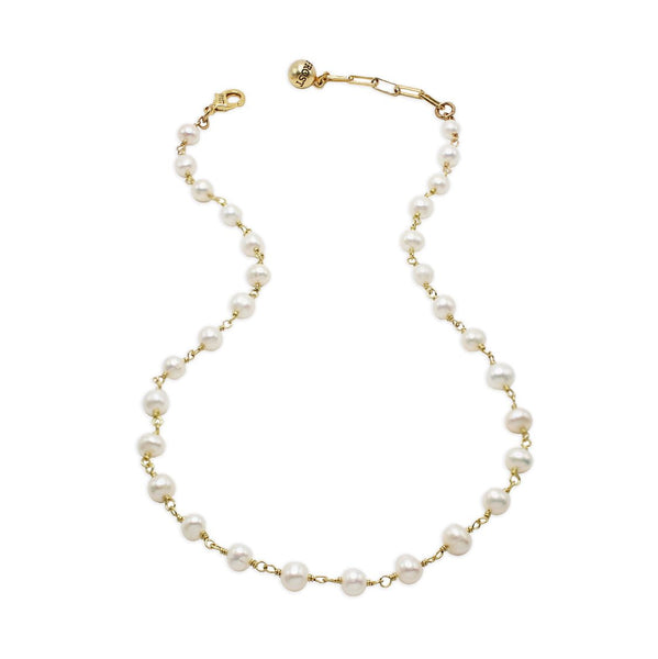 Lulu Frost Plaza Petite Freshwater Pearl Necklace Base