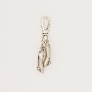 Sterling Silver Pair of Ballet Shoes Gemma Charm
