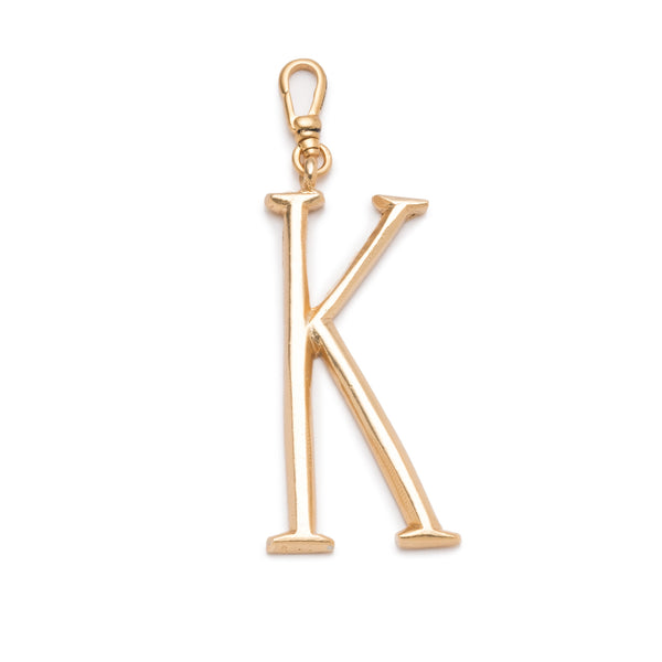 Plaza Letter K Charm– Lulu Frost