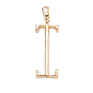 Plaza Letter I Charm