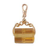 Frost Fine Citrine Abundance Spinner Charm