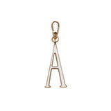 Plaza Letter A Enamel Charm - Small