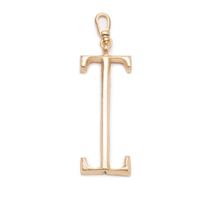 Plaza Letter I Charm