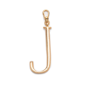 Plaza Letter J Charm
