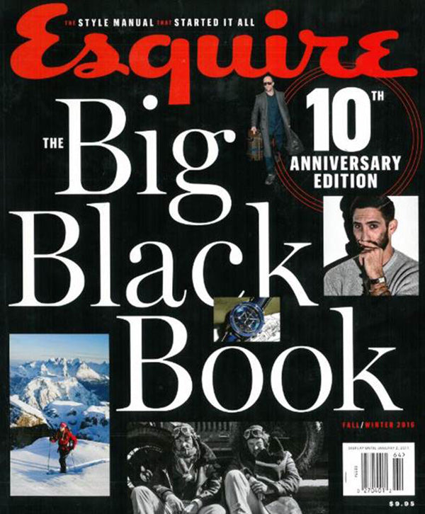 ESQUIRE'S BIG BLACK BOOK | SEPTEMBER 2016
