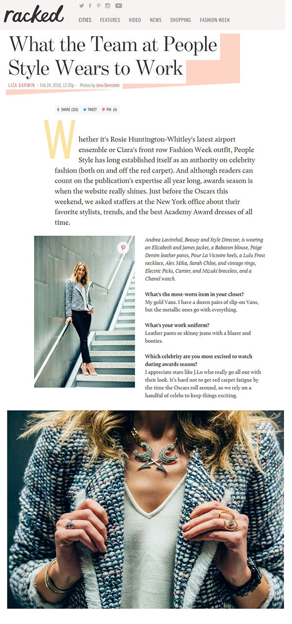 RACKED | FEBRUARY 2016