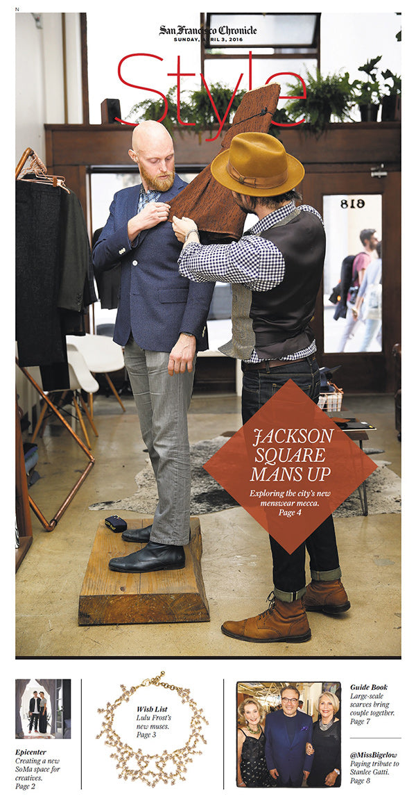 SAN FRANCISCO CHRONICLE | APRIL 2016