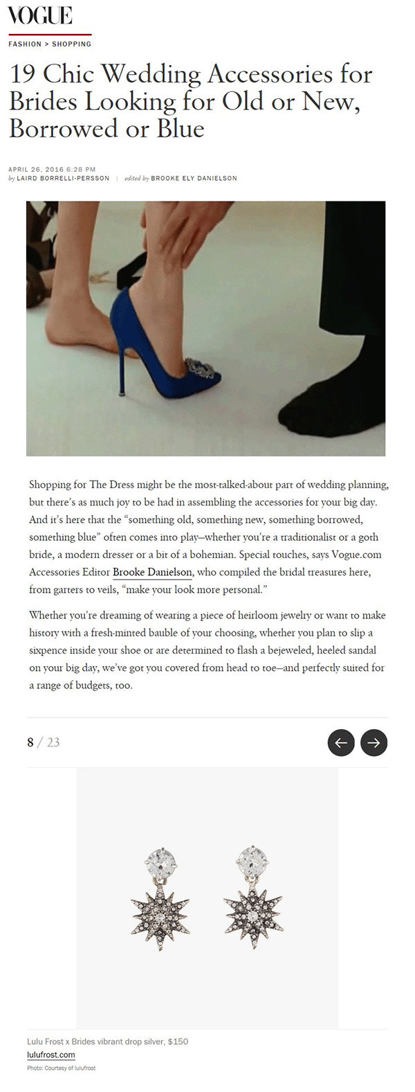 VOGUE | APRIL 2016