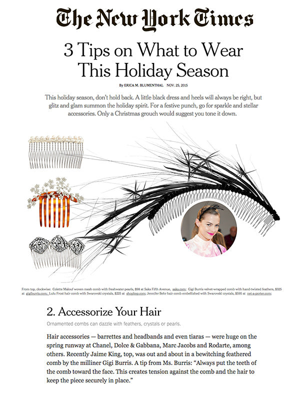 THE NEW YORK TIMES | NOVEMBER 2015