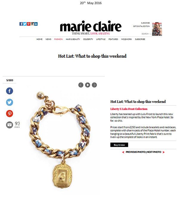 MARIE CLAIRE UK | MAY 2016