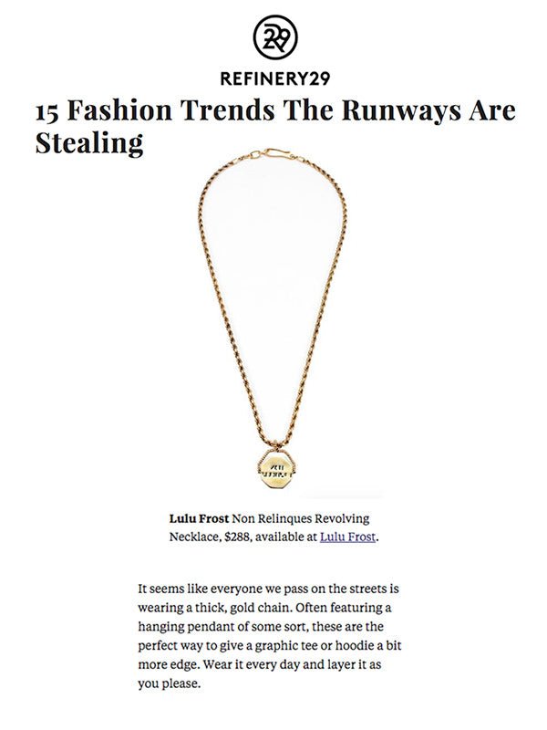 REFINERY 29 | AUGUST 2015