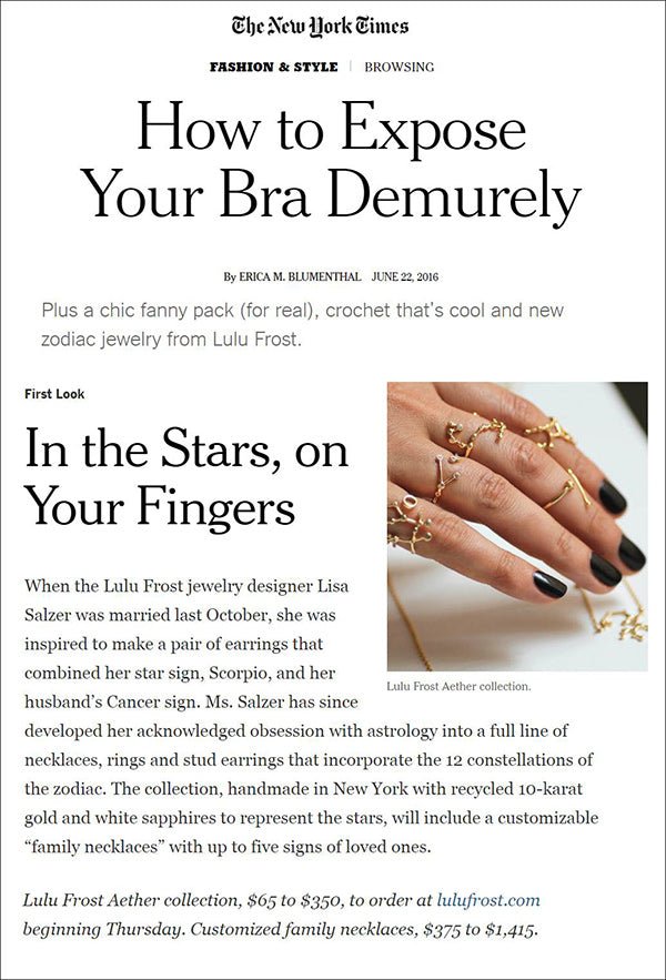 THE NEW YORK TIMES | JUNE 2016