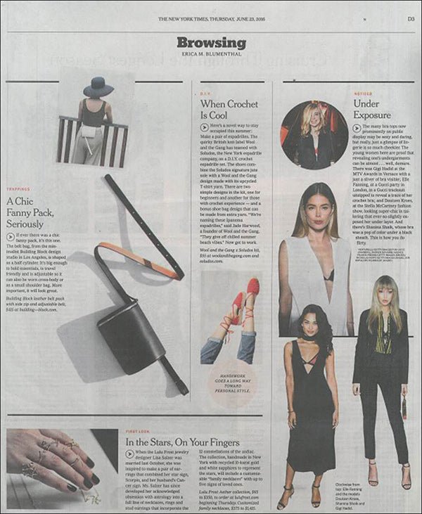 THE NEW YORK TIMES | JUNE 2016