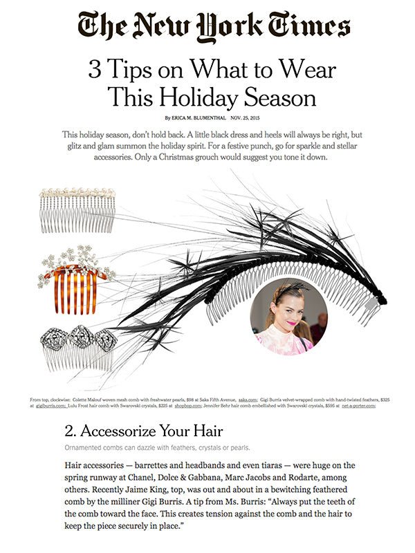 THE NEW YORK TIMES | NOVEMBER 2015