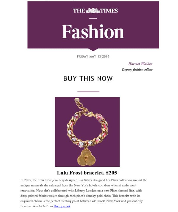 THE TIMES FASHION | MAY 2016