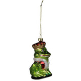 Frog Prince Ornament, Glass