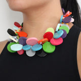 Vintage 1950's French Bakelite Ooh La Laaaa Necklace