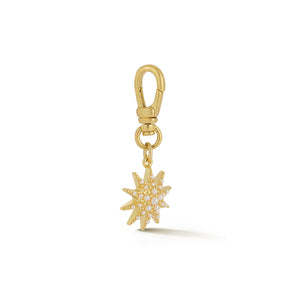 18K Gold-Plated Electra Pearl Star Charm - Gold/Pearl