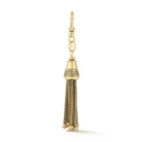 18K Gold-Plated Geo Tassel Charm