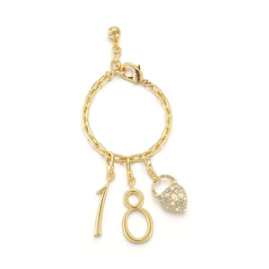 18K Gold-Plated Plaza Edge Chain Bracelet