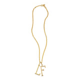 18K Gold-Plated Plaza Edge Chain Long Necklace