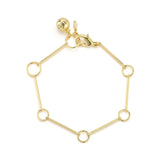 18K Gold-Plated Plaza Family Chain Bracelet