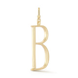 18K Gold-Plated Plaza Large Letter B Charm
