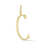 18K Gold-Plated Plaza Large Letter C Charm