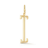 18K Gold-Plated Plaza Large Letter I Charm