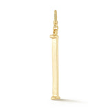 18K Gold-Plated Plaza Large Number 1 Charm