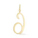 18K Gold-Plated Plaza Large Number 6 Charm