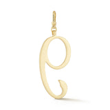18K Gold-Plated Plaza Large Number 9 Charm