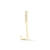 18K Gold-Plated Plaza Small Letter L Charm