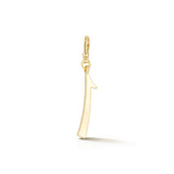 18K Gold-Plated Plaza Small Number 1 Charm