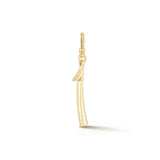 18K Gold-Plated Plaza Small Number 1 Charm