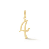 18K Gold-Plated Plaza Small Number 4 Charm