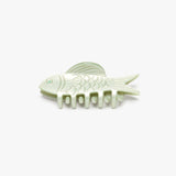 Jade Green Fish Mini Acetate Hair Claw Clip Opal Rhinestones