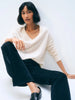 White & Warren Cashmere V Neck