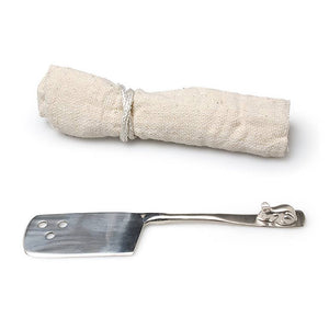 Cheese Cleaver With Mouse-7.5"L